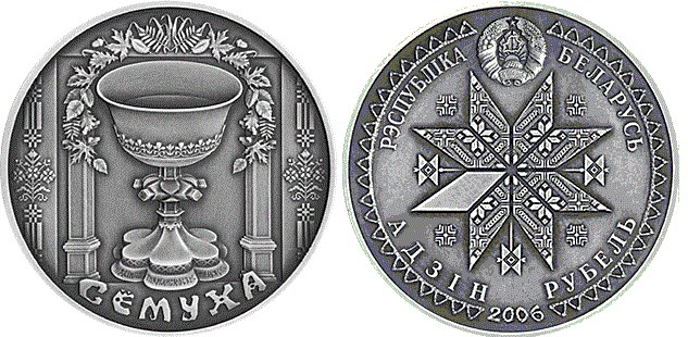 1 рубль 2006 года Троица. Разновидности, подробное описание