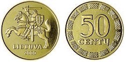 50 центов 2000 года. Разновидности, подробное описание