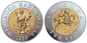 750 лет коронации Миндовга 2003 2003