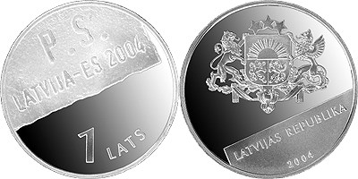1 лат 2004 года Вступление Латвии в ЕС. Разновидности, подробное описание