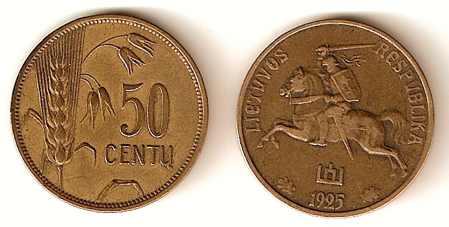 50 центов 1925 года. Разновидности, подробное описание
