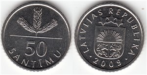 50 сантимов 2009 2009
