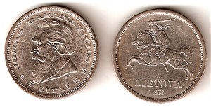 5 литов 1936 года 1936