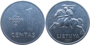 1 цент 1991 1991