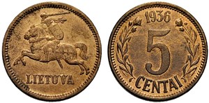 5 центов 1936 года 1936