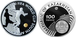 100 тенге 2009 года 