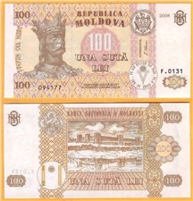 100 леев 2008 2008