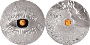 Янтарная монета 2010 2010