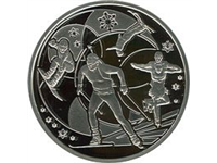 Памятные и юбилейные монеты из серебра (тема - Украина и мир)