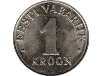 Монеты Эстонии 1991-2008 годов