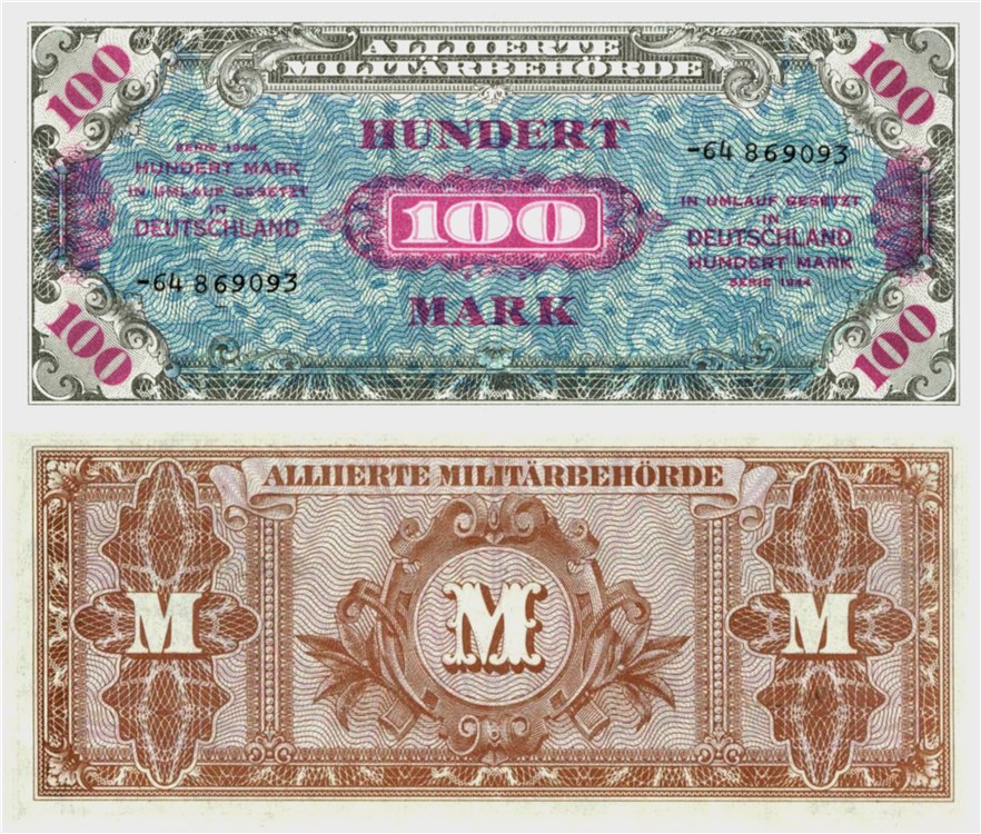 Банкнота 100 марок 1944