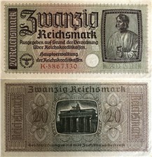 20 рейхсмарок 1940-1944 